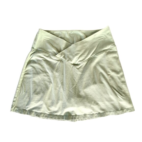 Victoria's Secret Pants - Pink by Victoria's Secret Skort Med Skirt Shorts Light Green Crossover V Waist